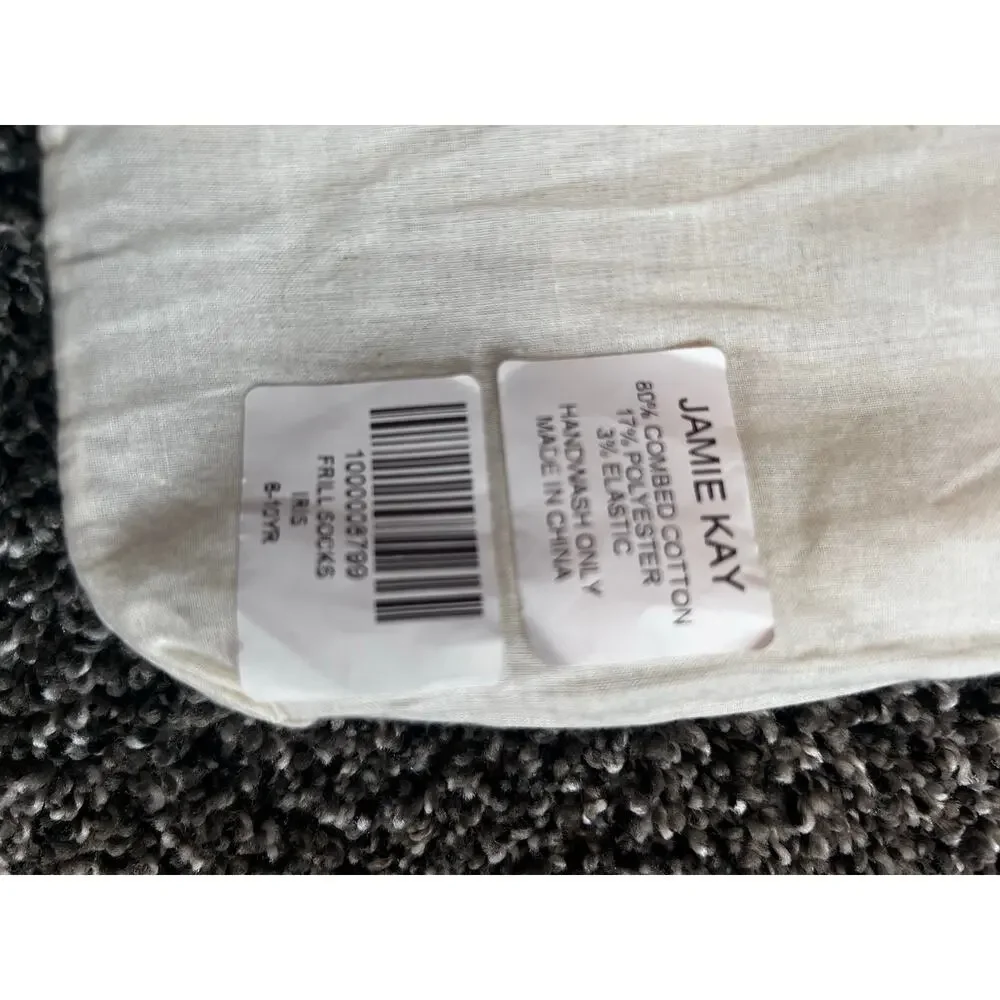 Jamie Kay frill socks 8-10 iris